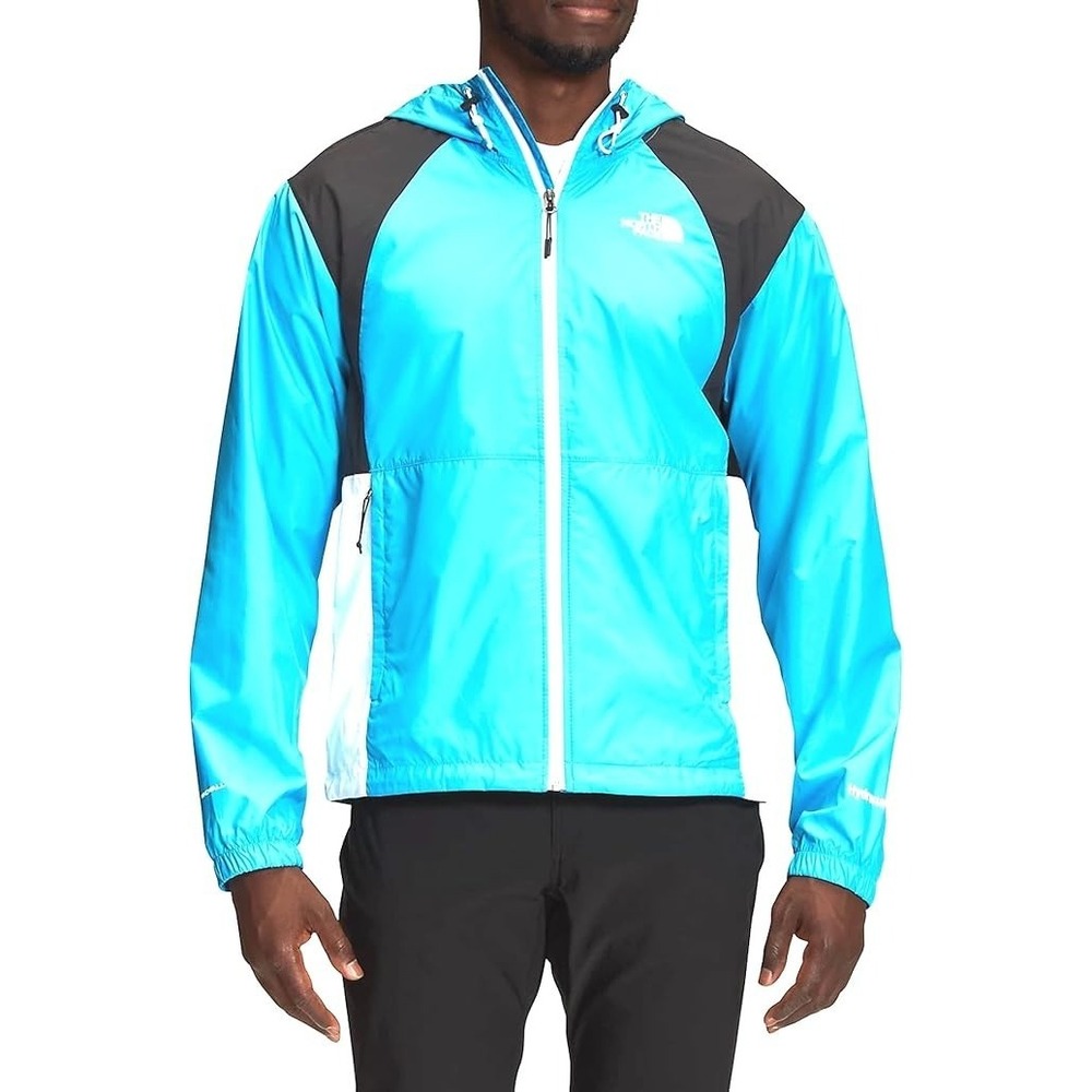 The North Face‎ Hydrenaline Windbreaker Jacket 2000 Mens Size M Blue/Black